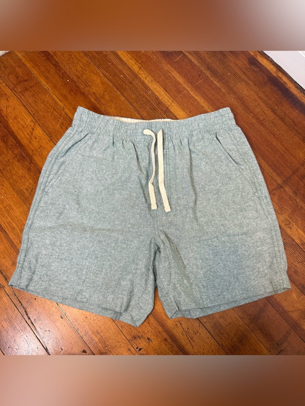J. Crew Light Heather Gray Knit Drawstring Shorts